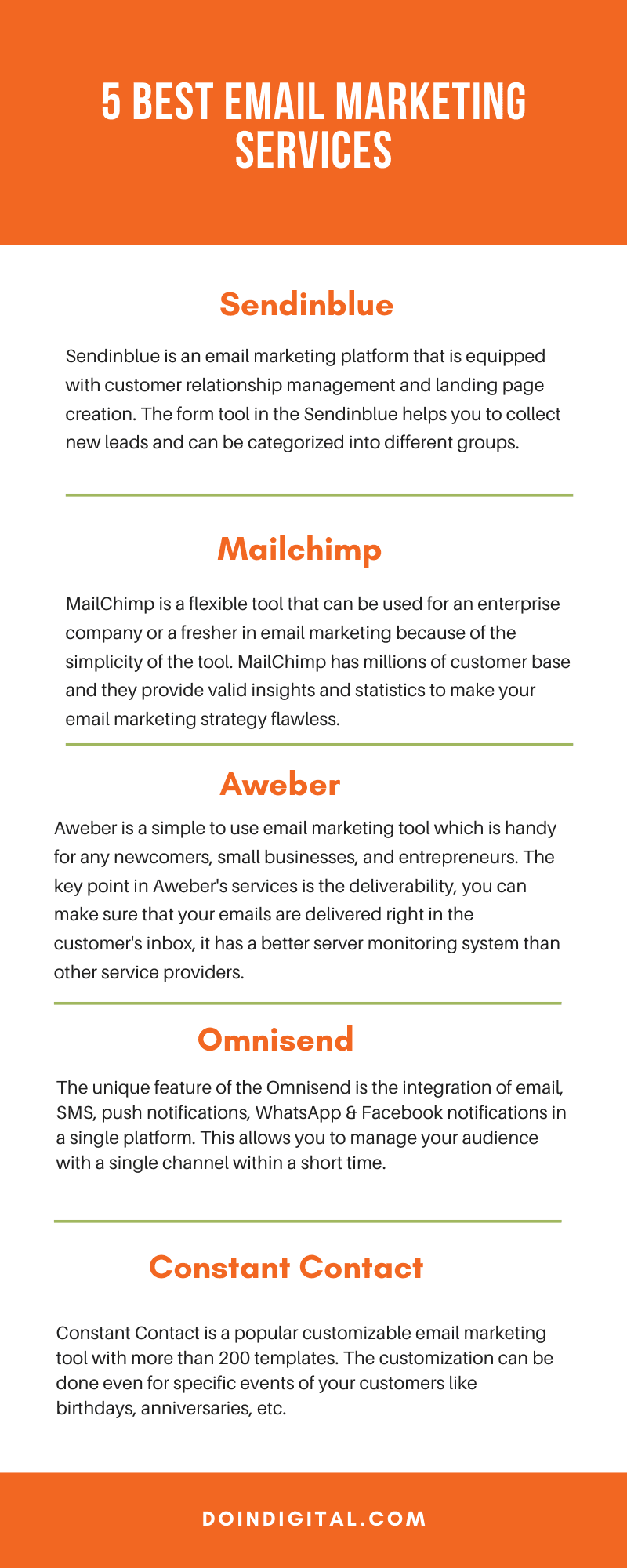 Best-email-marketing-services-list-infographic