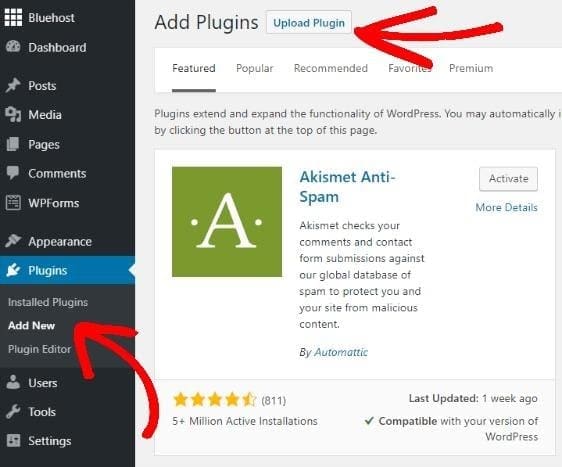 install monsterinsights plugin