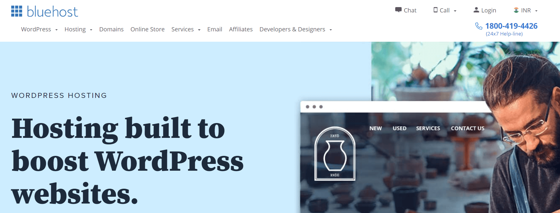 bluehost wordpress hosting