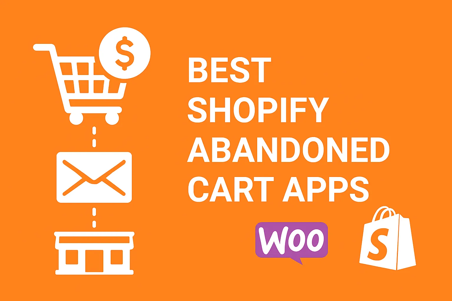 Abandoned cart recovery interface with app integrations and customer re-engagement tools