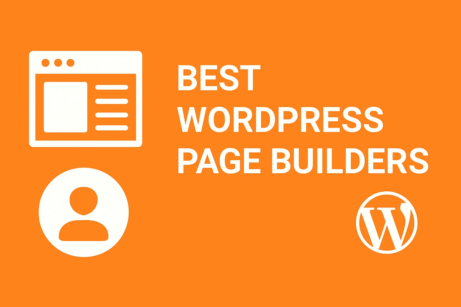 Drag-and-drop WordPress page builder interface with design elements and layout options