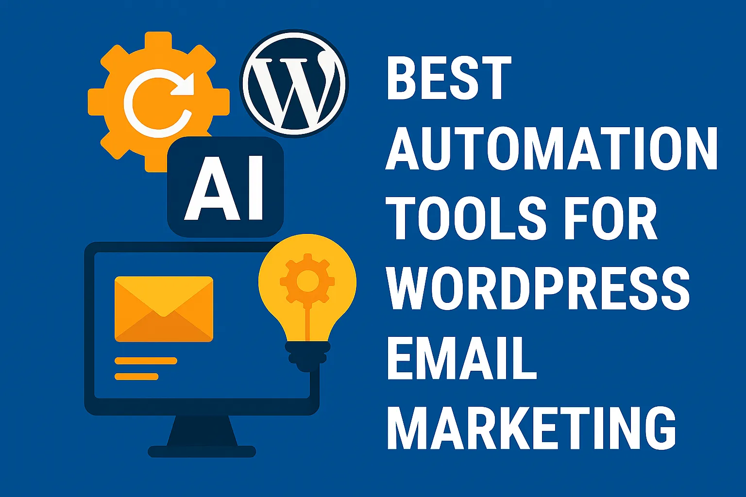 Email automation dashboard in WordPress with workflow builder and triggers