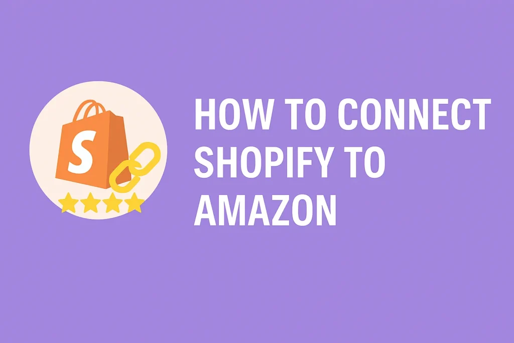 Integration dashboard connecting Shopify store to Amazon marketplace