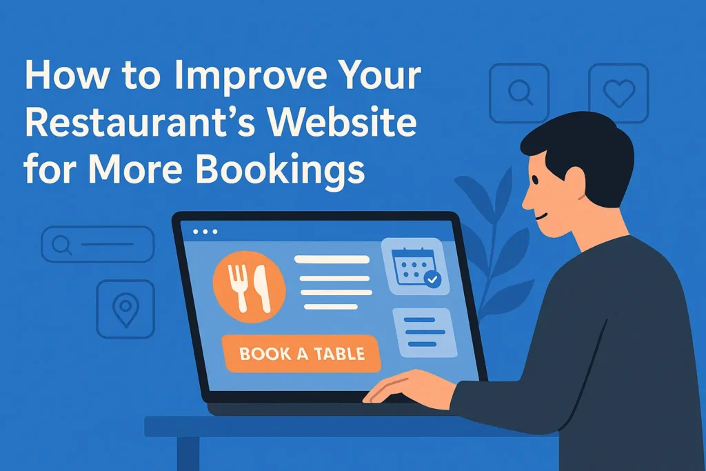 restaurant website bookings