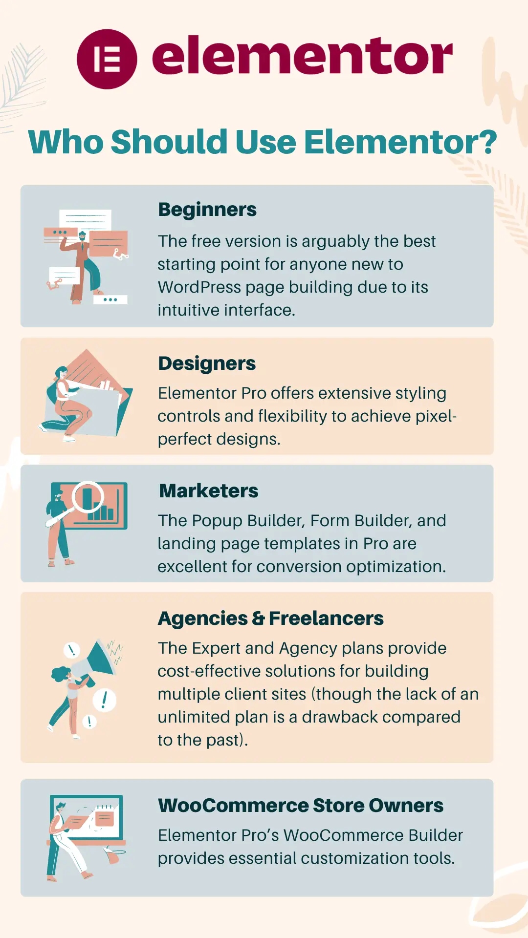 Who Should Use Elementor Infographic