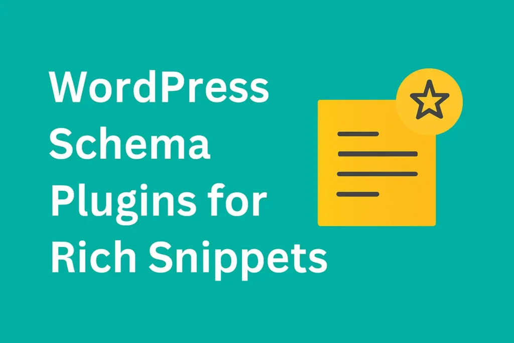 WordPress Schema Plugins for Rich Snippets