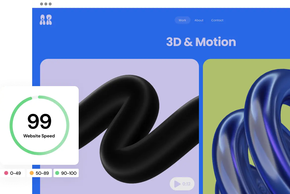 elementor page speed performance