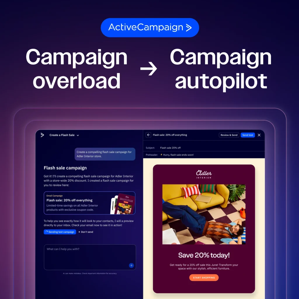 ActiveCampaign AI Campaign Builder