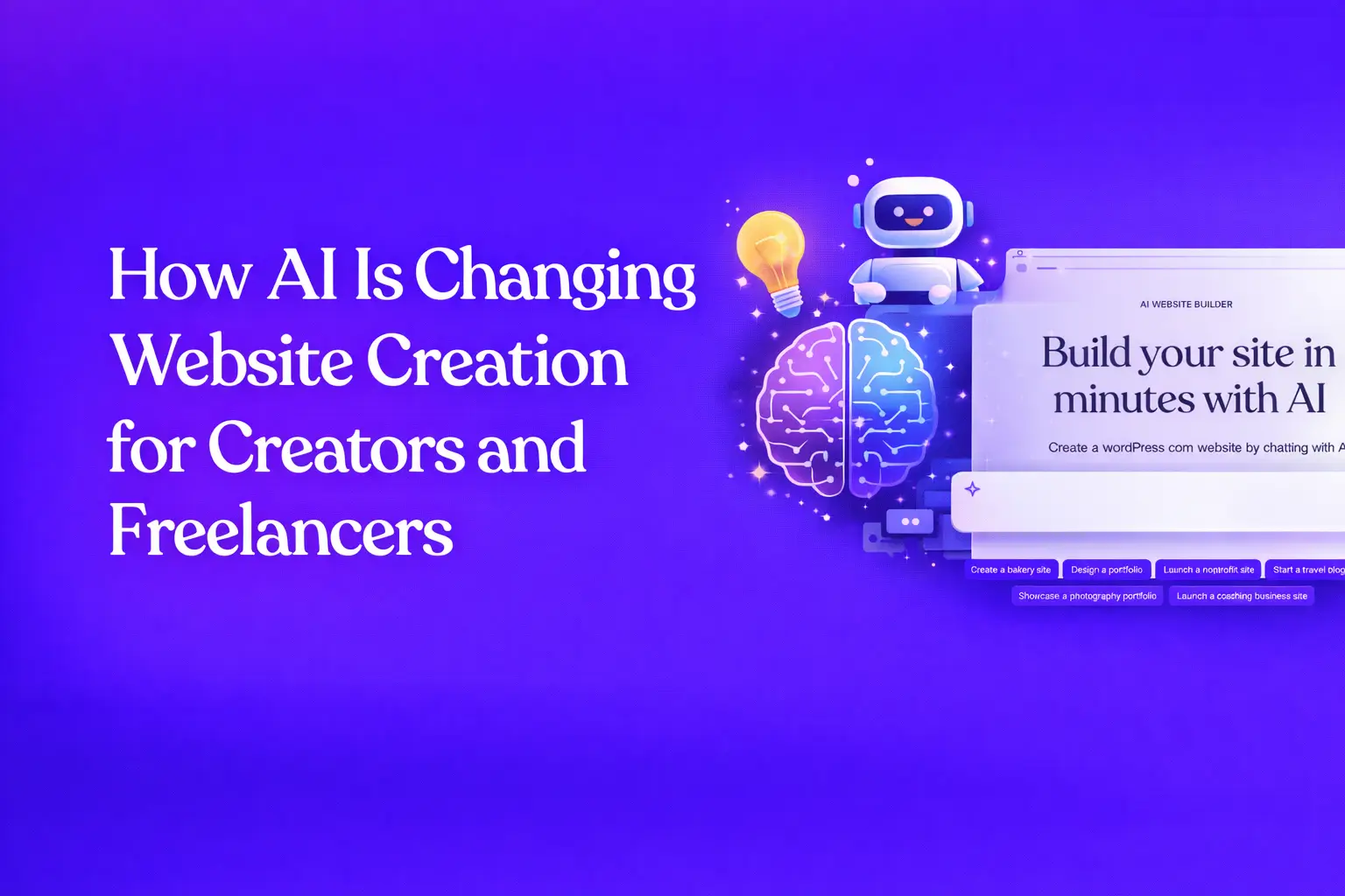 WordPress AI-assisted website management