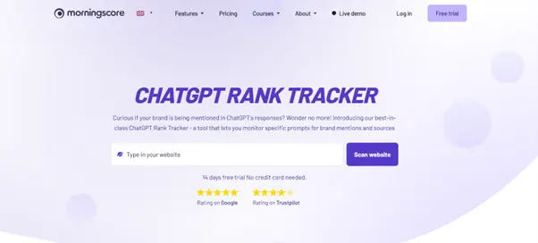 morningscore AI Brand Visibility Tool