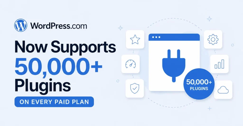 WordPress.com plugins for all plans