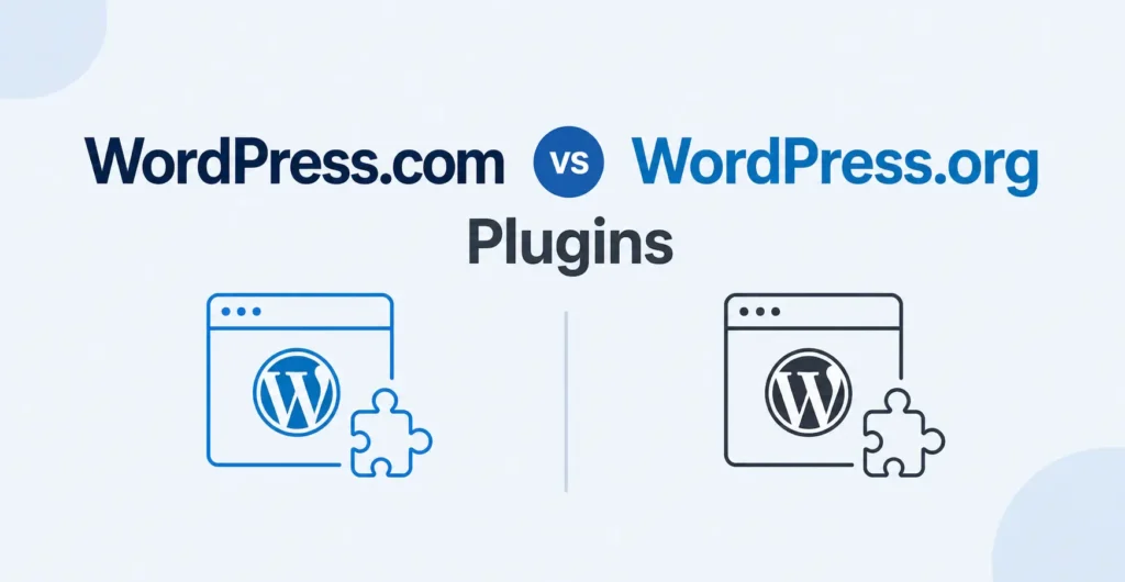 WordPress.com vs WordPress.org Plugins